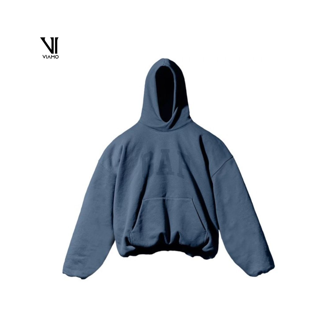 Yeezy Gap Balenciaga Dove Hoodie Dark Blue