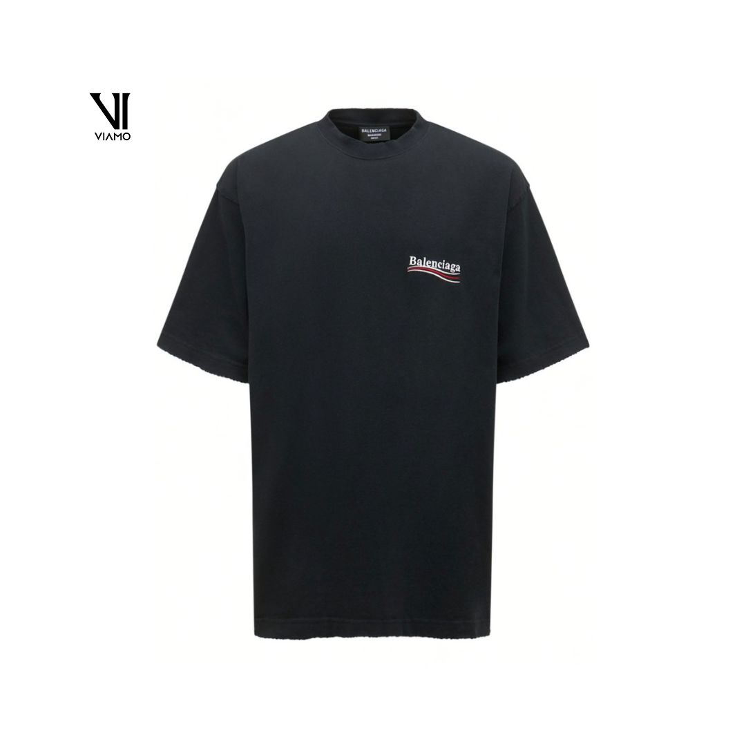 Balenciaga T-shirt Logo Black