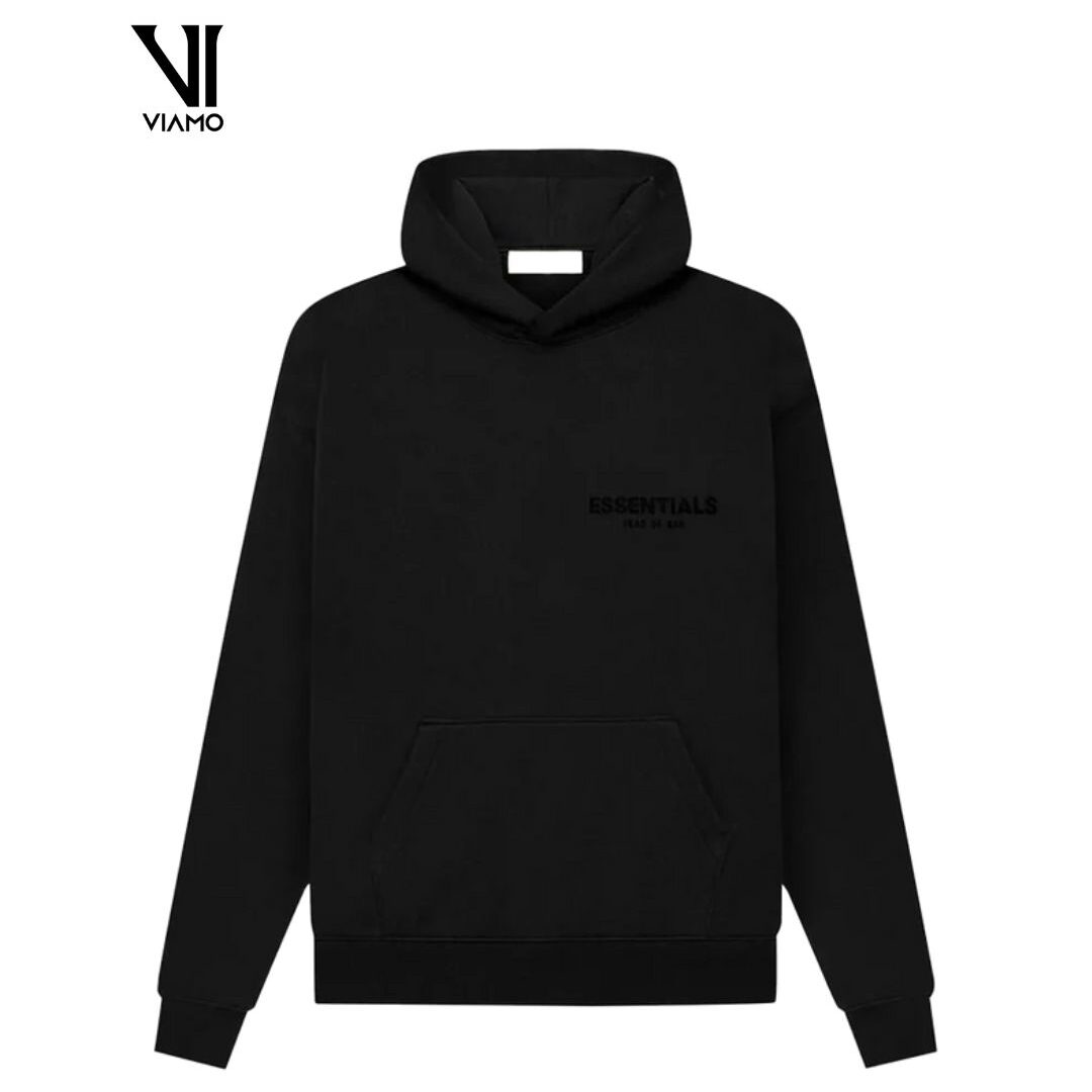 Fear Of God Essentials Stretch Limo Black Hoodie
