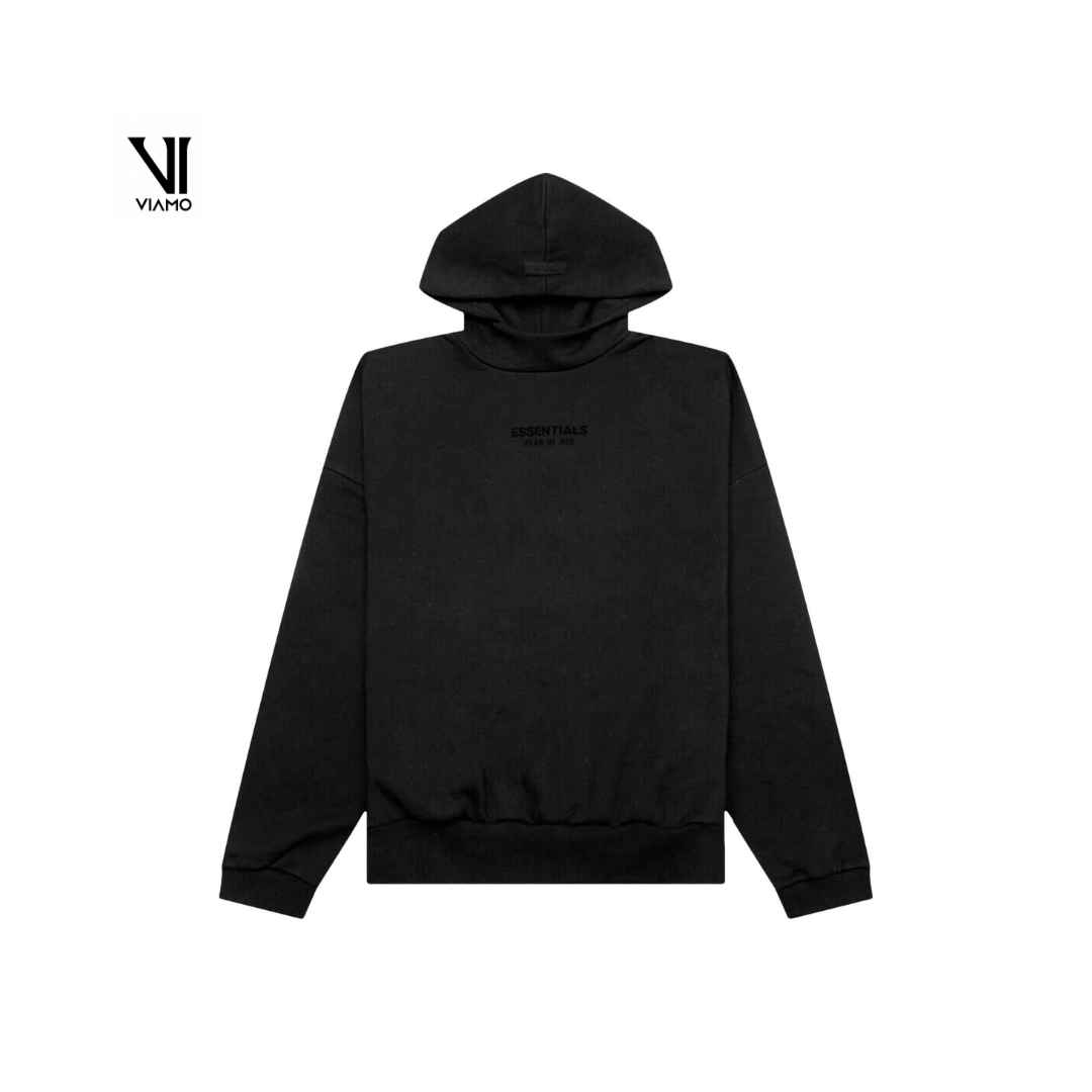 Fear of God Essentials Season 2024 Black Hoodie