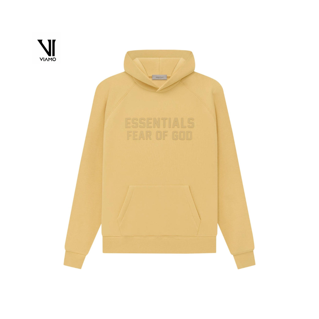 Fear of God Essentials Season 2023 Yellow Hoodie