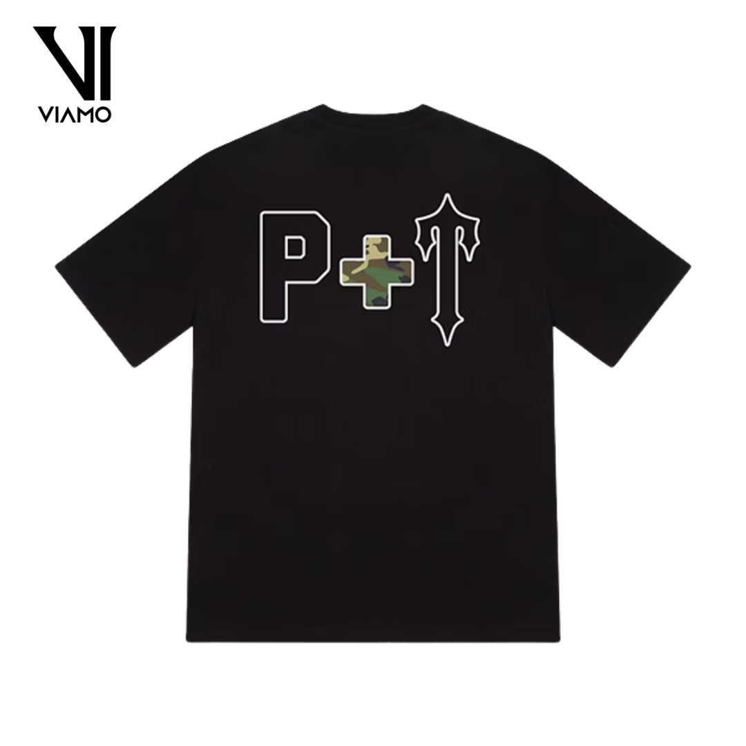 Trapstar x Places + Faces 2.0 Tee Black/Camo