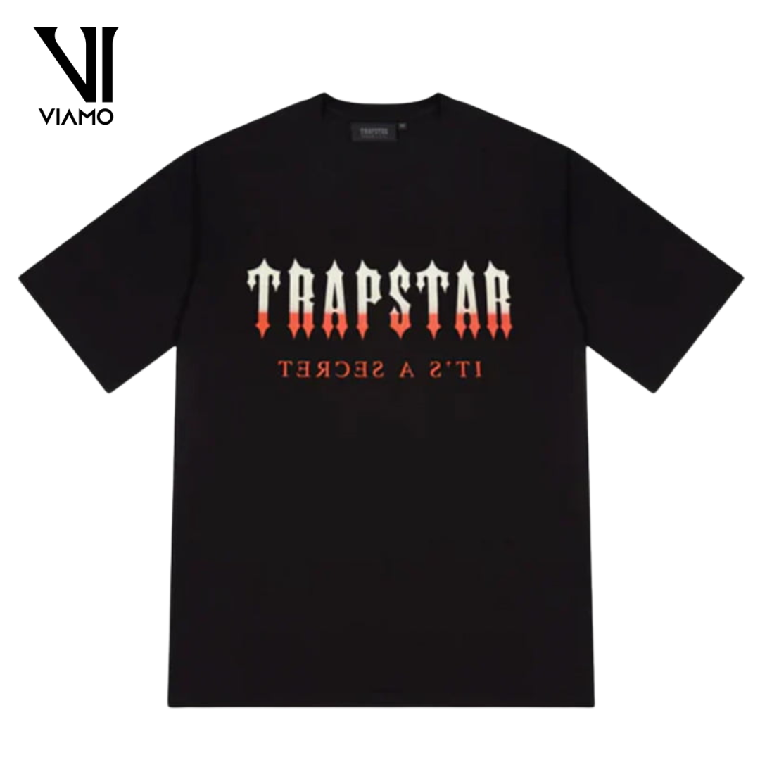 Koszulka Trapstar Gradient Decoded Black/Red