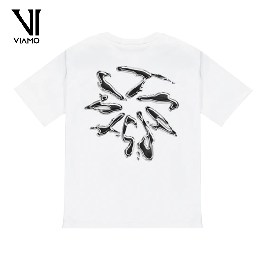 Koszulka Trapstar Liquid Chrome White