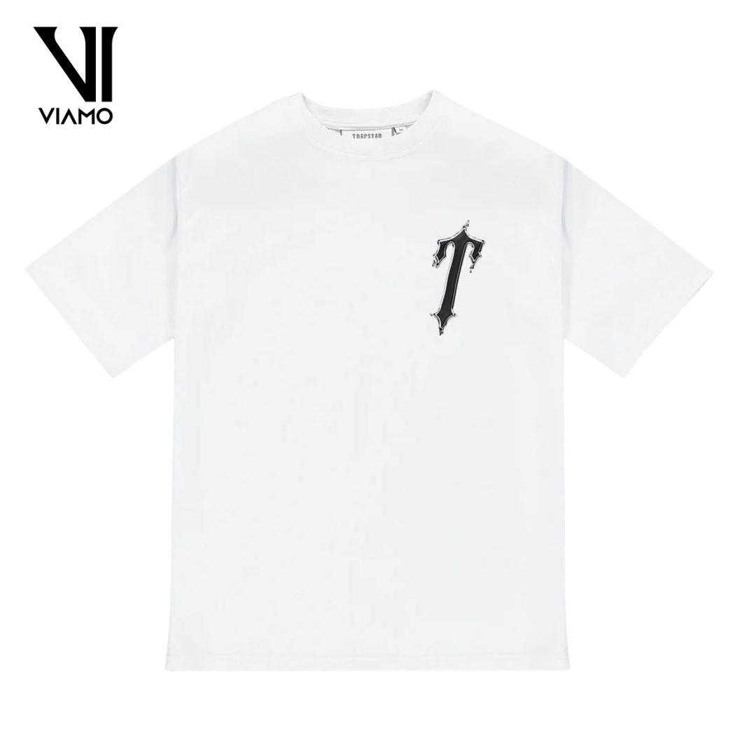 Koszulka Trapstar Liquid Chrome White