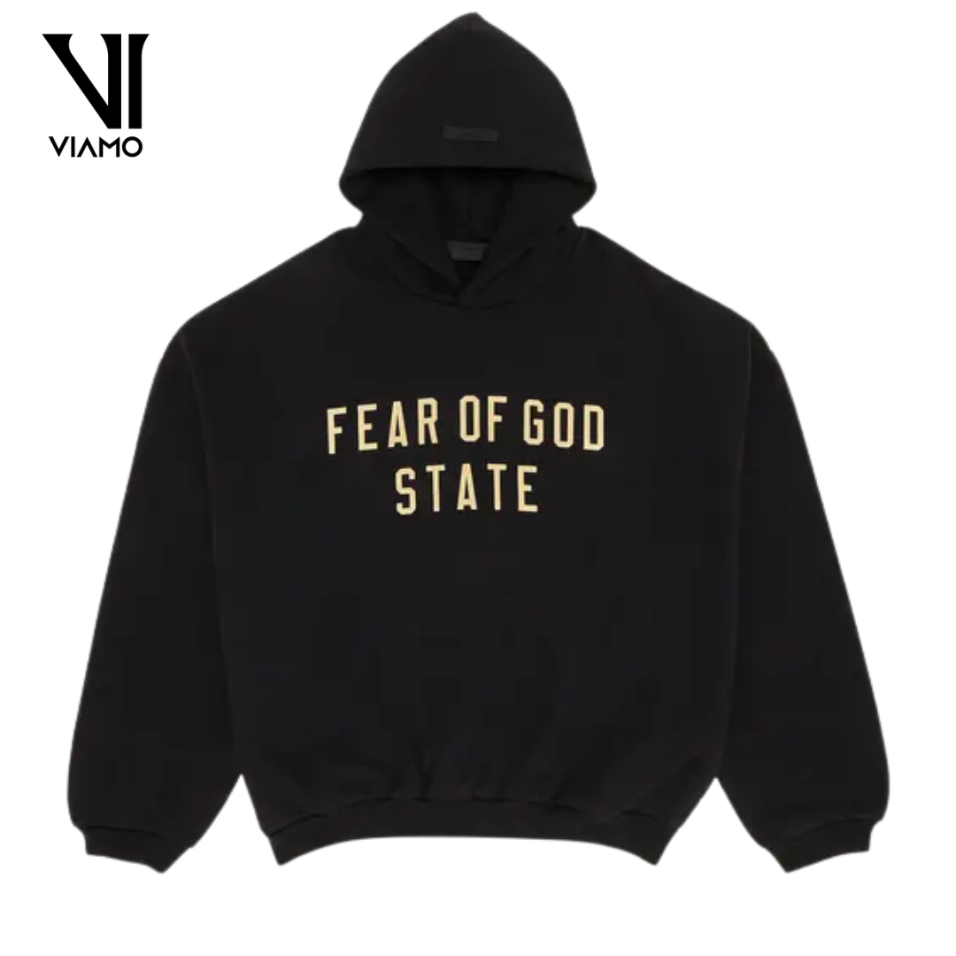 Fear of God Essentials Fleece Hoodie 'Black'