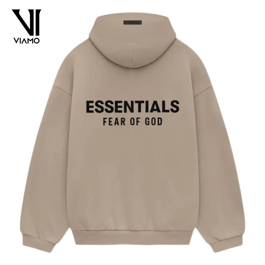 Fear of God Essentials Fleece Hoodie II – Desert Sand