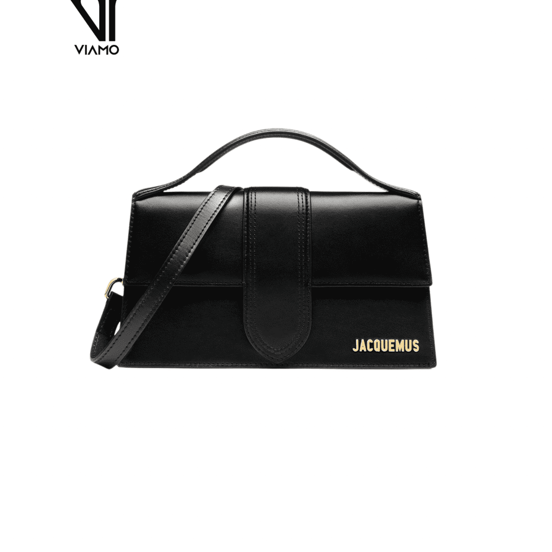 Jαcquemus czarna torebka „The large Bambino”