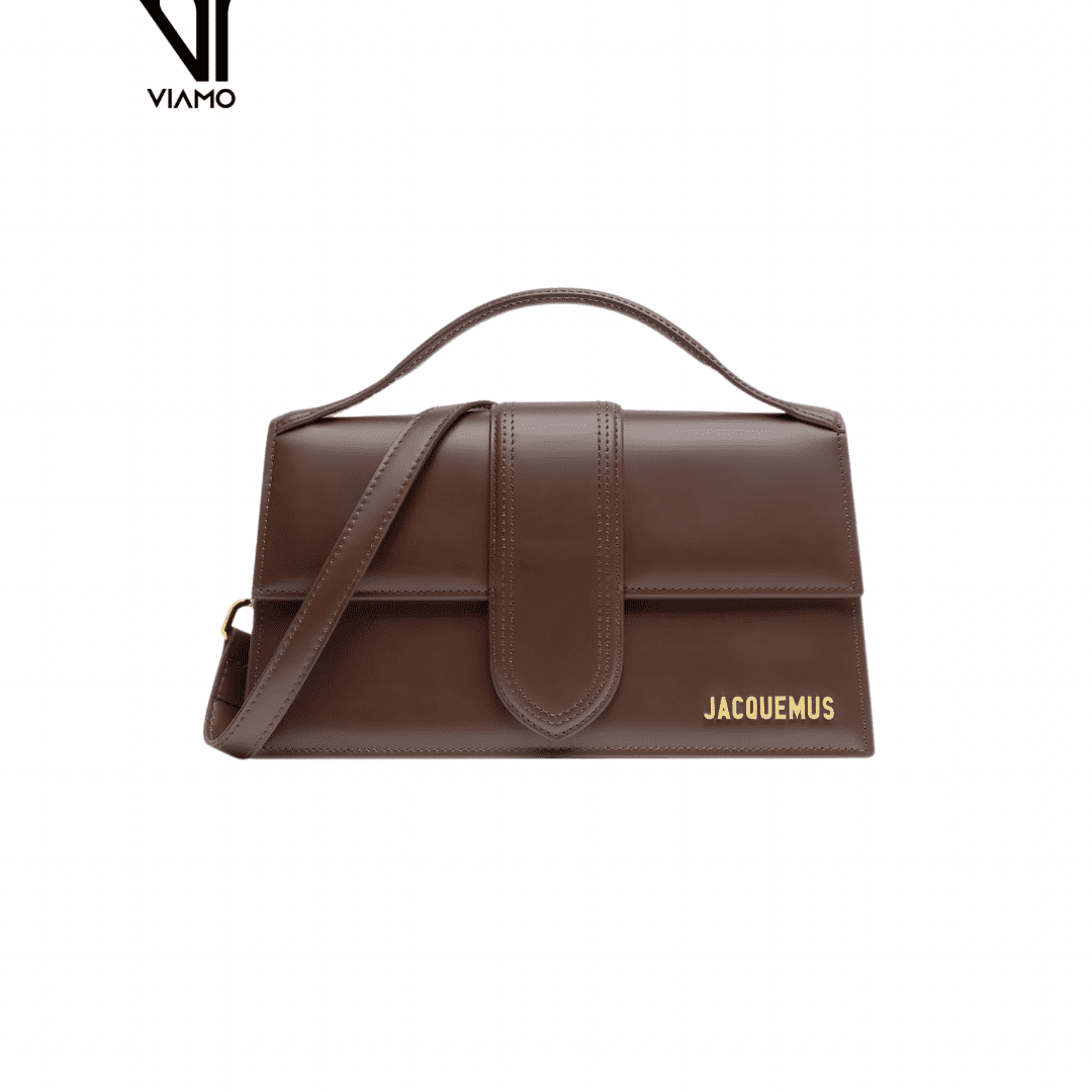 Jacquemus torebka brązowa „The Large Bambino”