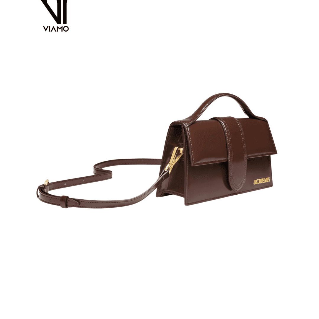 Jacquemus torebka brązowa „Te Large Bambino”