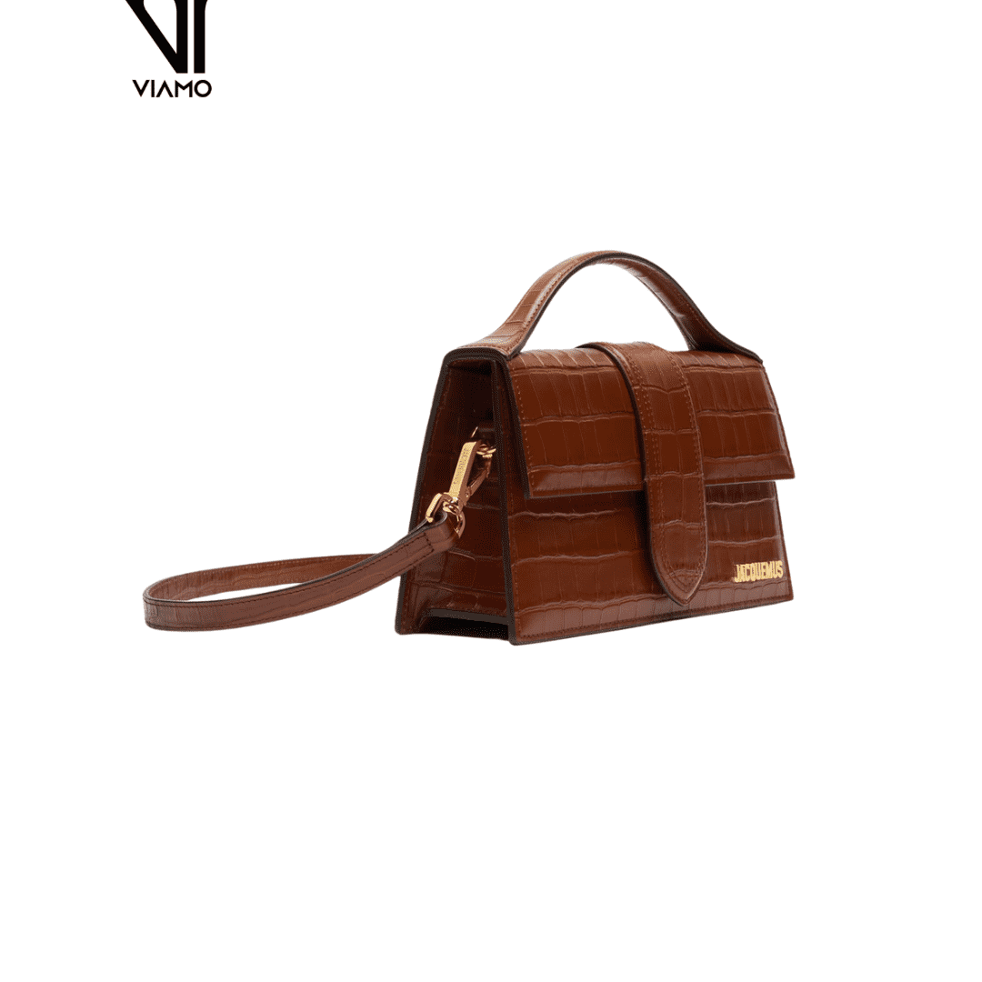 Jacqumeus torebka brązowa „The Large Bambino”