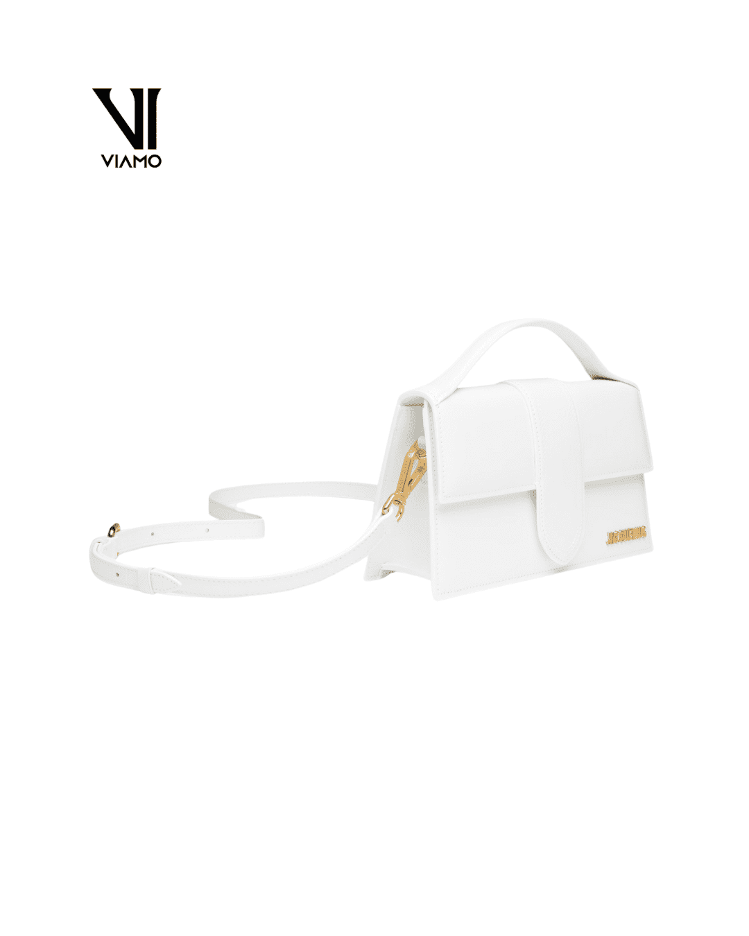 Jacquemus torebka biała „The Large Bambino” - obrazek 2