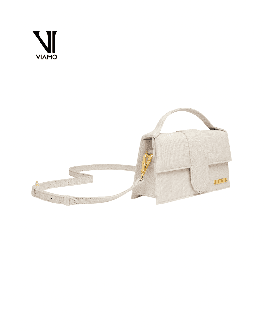 Jacquemus torebka jasnoszara „The Large Bambino” - obrazek 2