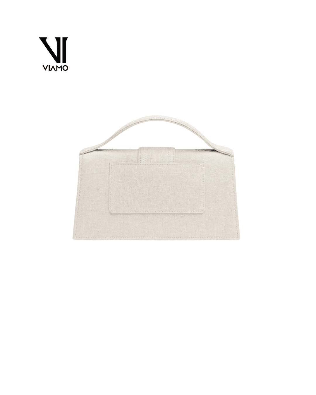 Jacquemus torebka jasnoszara „The Large Bambino” - obrazek 3