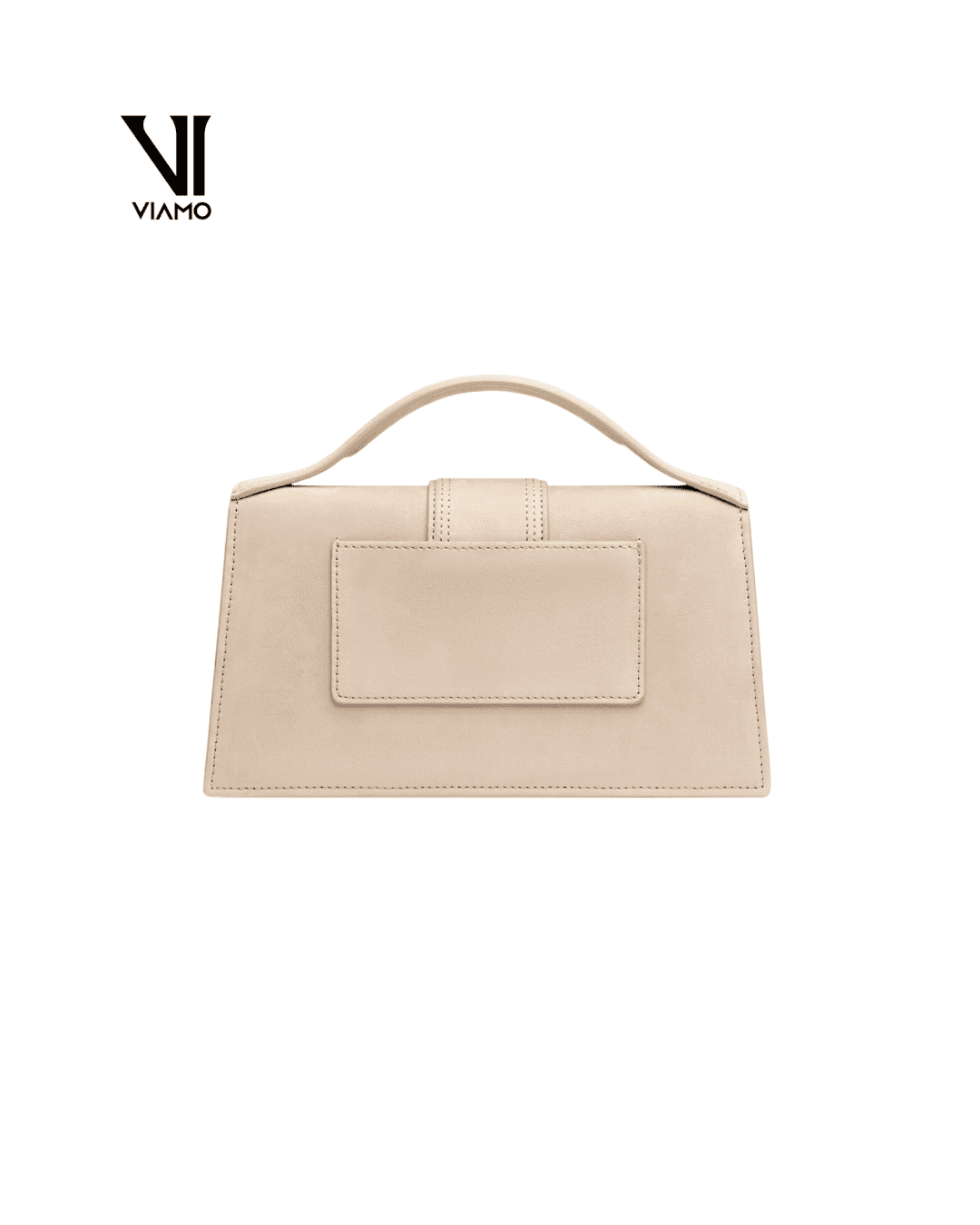 Jacquemus torebka ciemnobeżowa „The Large Bambino” - obrazek 3