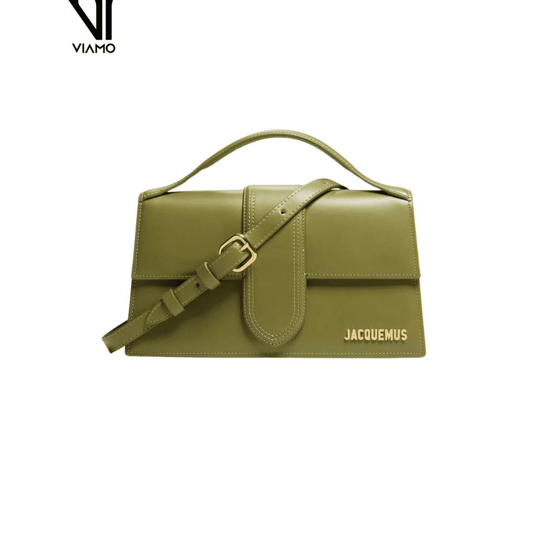 Jacquemus torebka khaki „The Large Bambino”