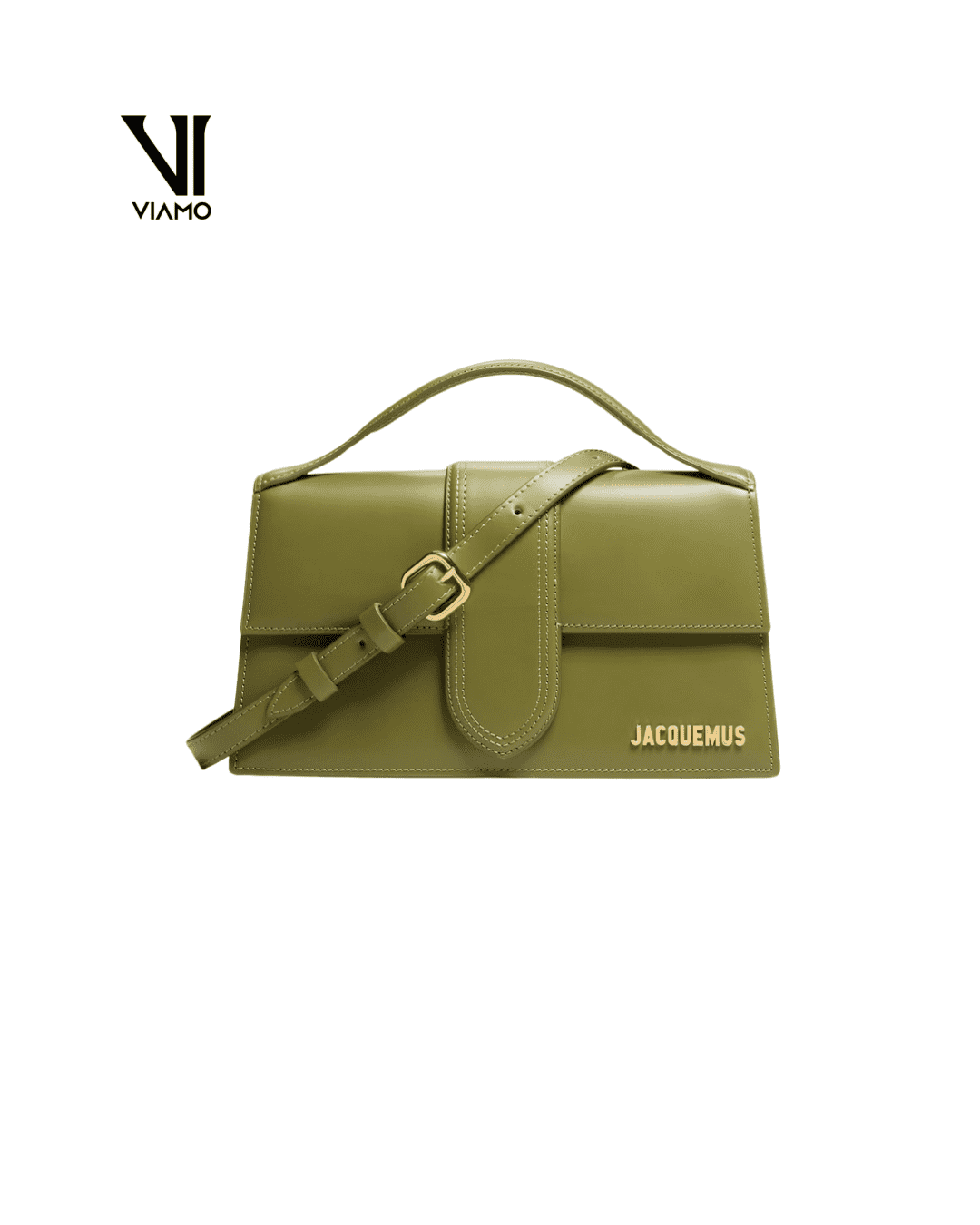 Jacquemus torebka khaki „The Large Bambino”