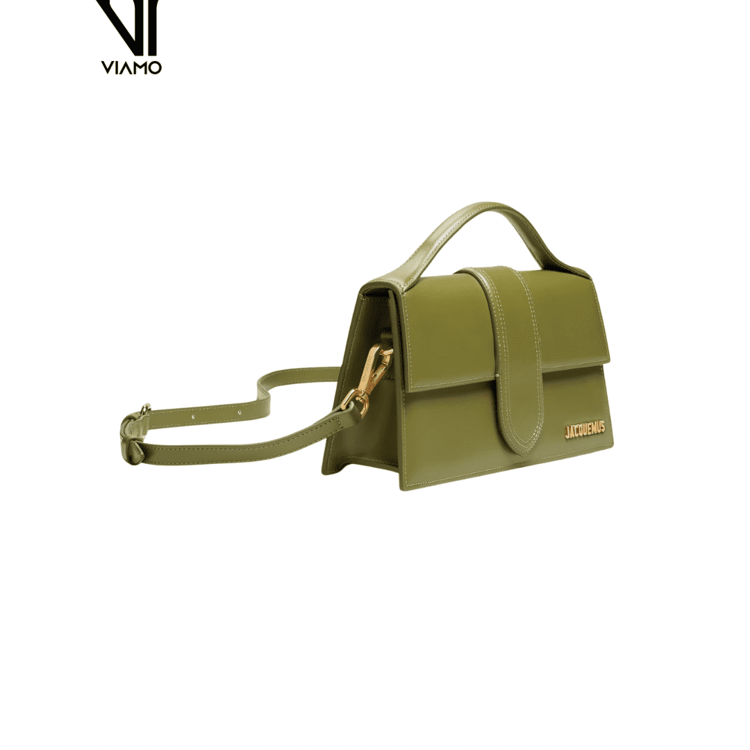 Jacquemus torebka khaki „The Large Bambino”