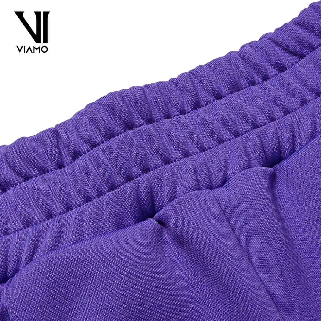 Palm Angels - Striped T ech-Jersey Track Pants - Purple