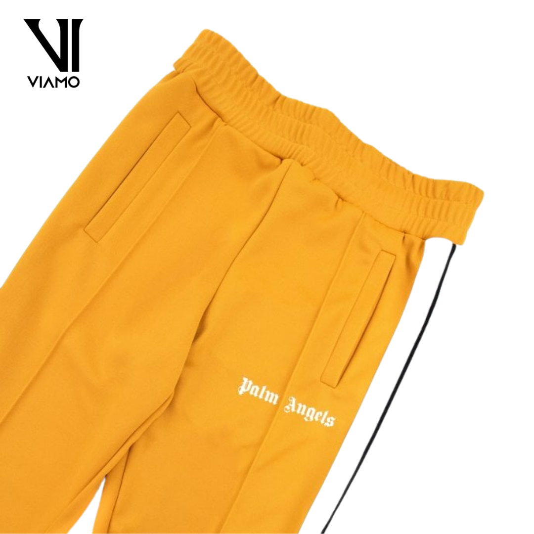 Palm Angels Track Bottoms Yellow