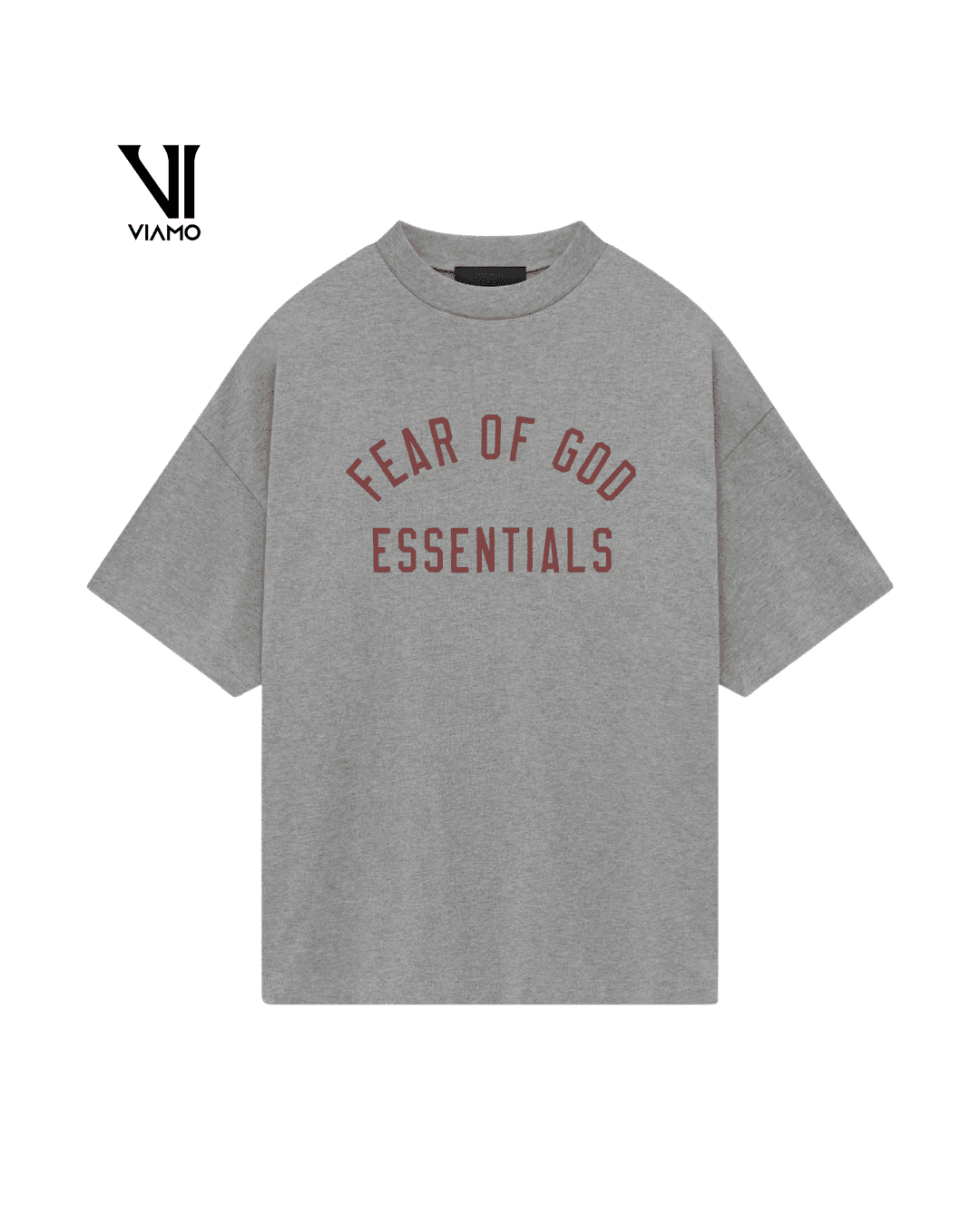Fear of God Essentials Jersey Crewneck Tee Dark Heather