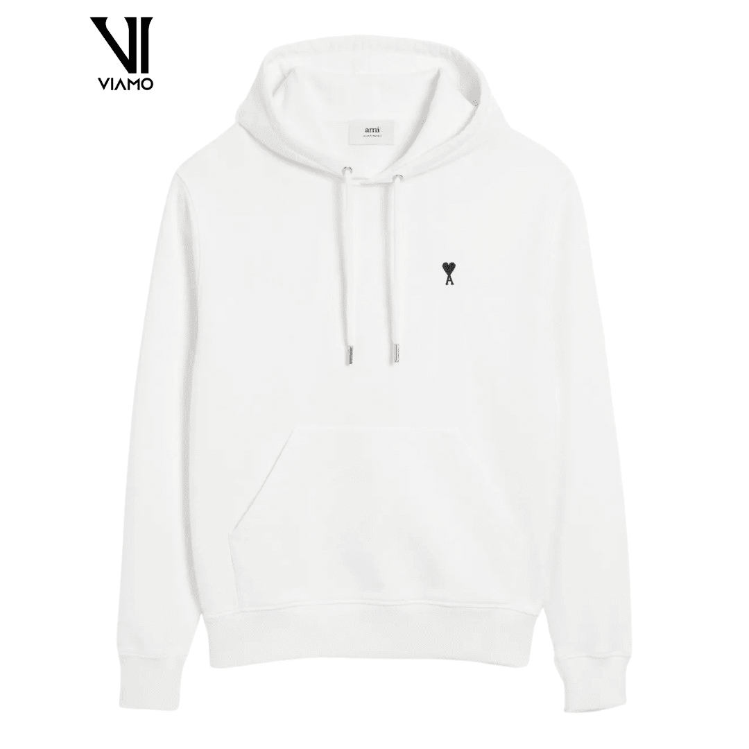 Ami Paris Hoodie White
