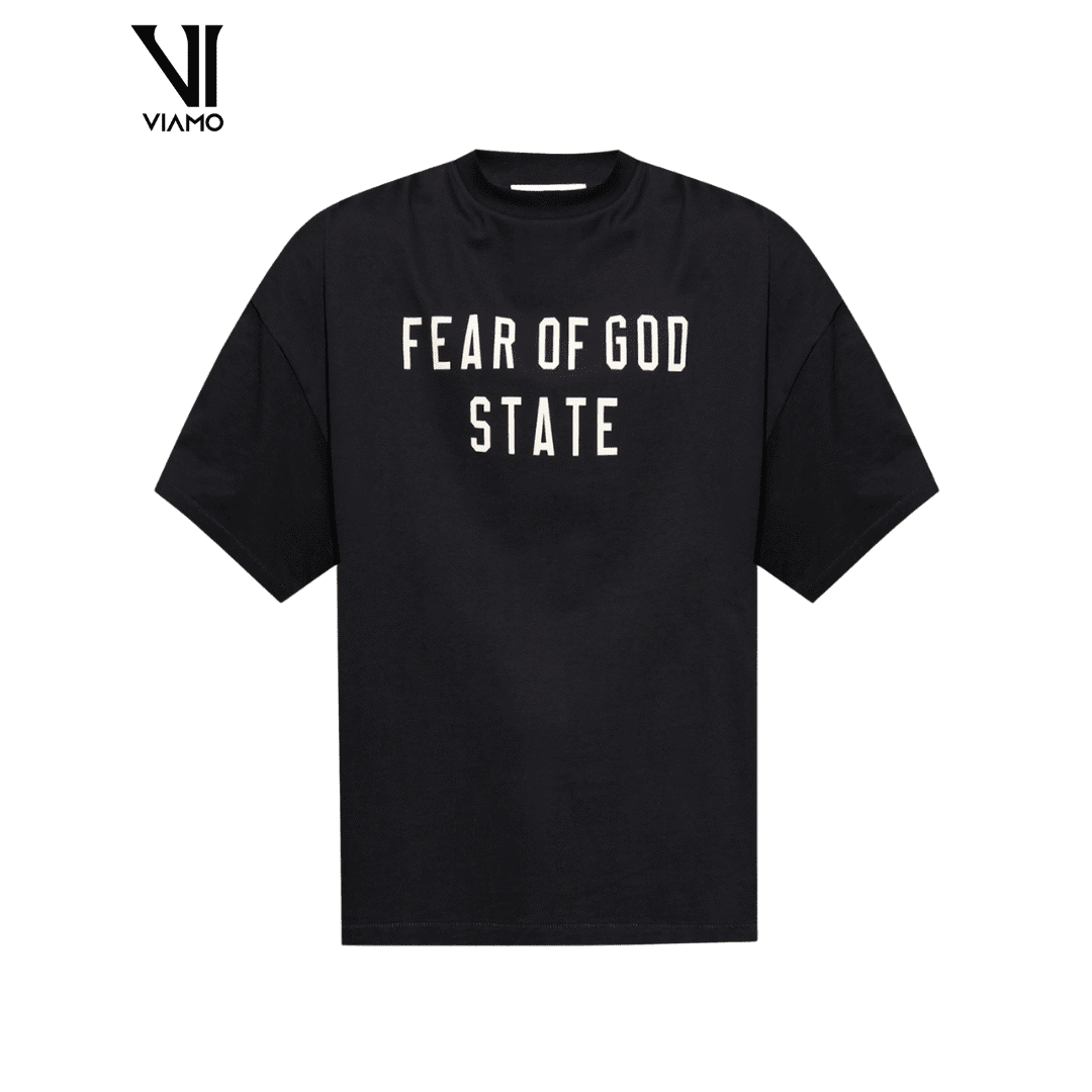 Fear Of God Essentials Black T-shirt 90s Fit