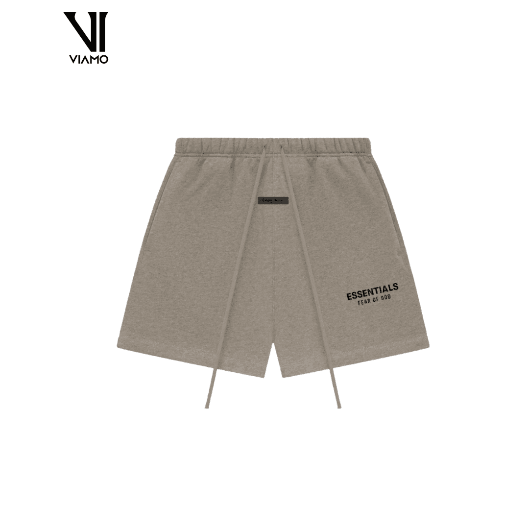 Fear Of God Essentials spodenki beżowe 