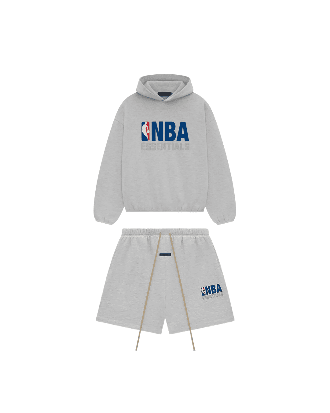 Komplet bluza + spodenki Essentials NBA Grey