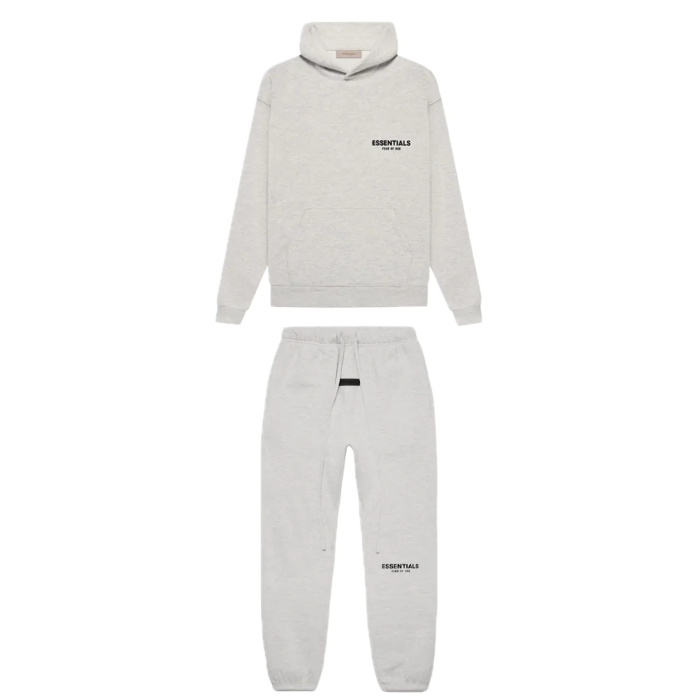 Komplet dresowy Essentials Fleece Light Heather Grey SS22
