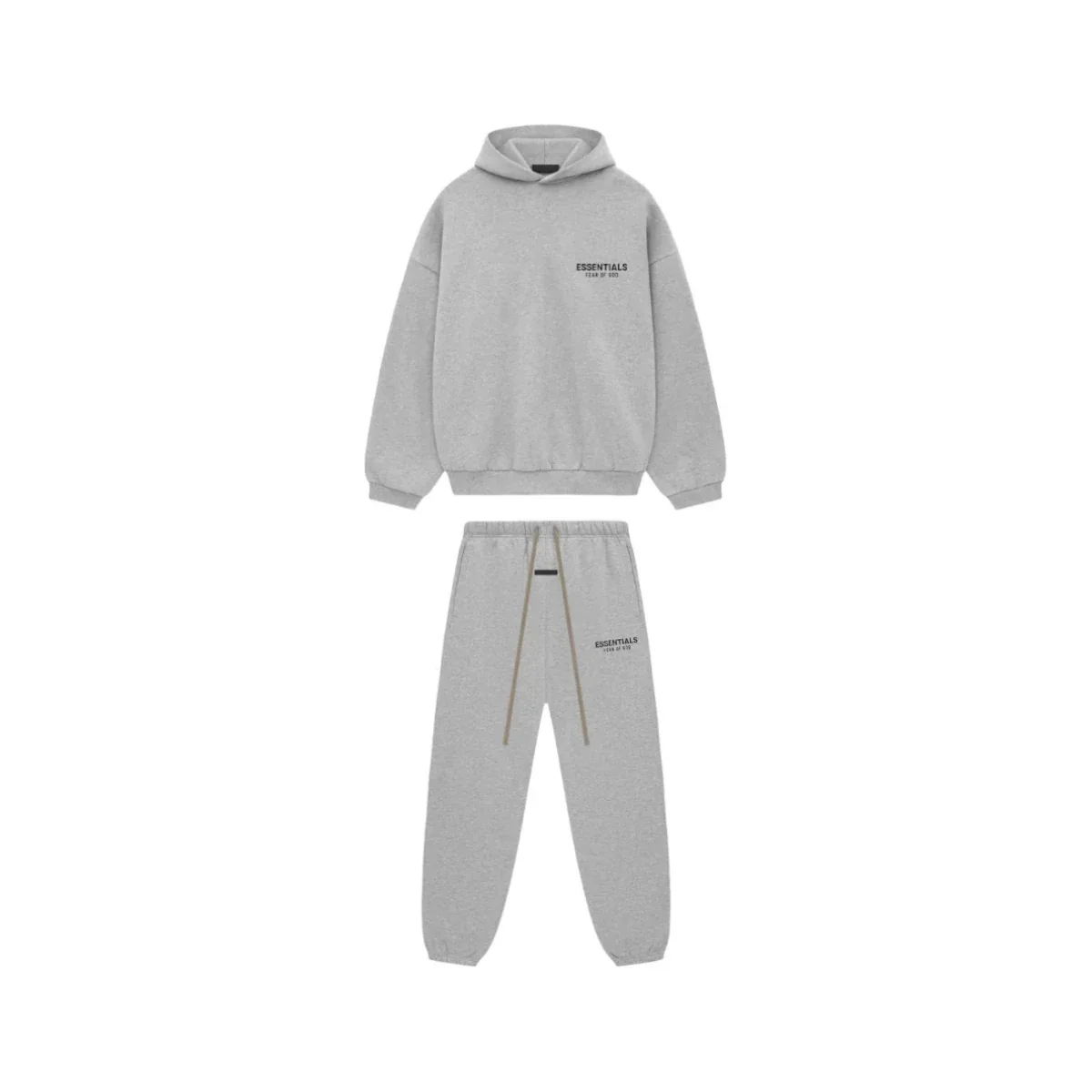Komplet dresowy Essentials Fleece Light Heather Grey