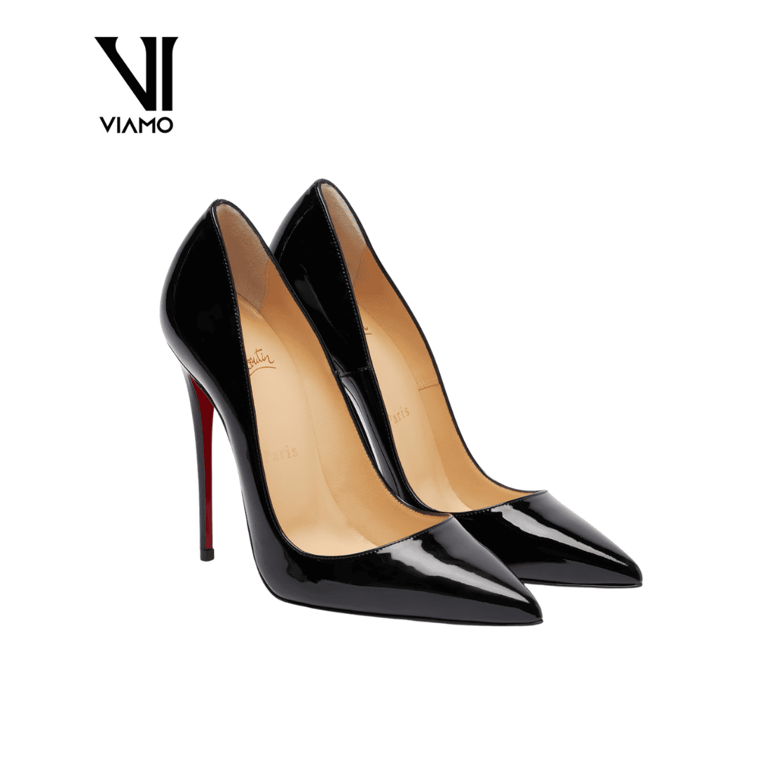 CHRISTIAN LOUBOUTIN Czarne szpilki Kate