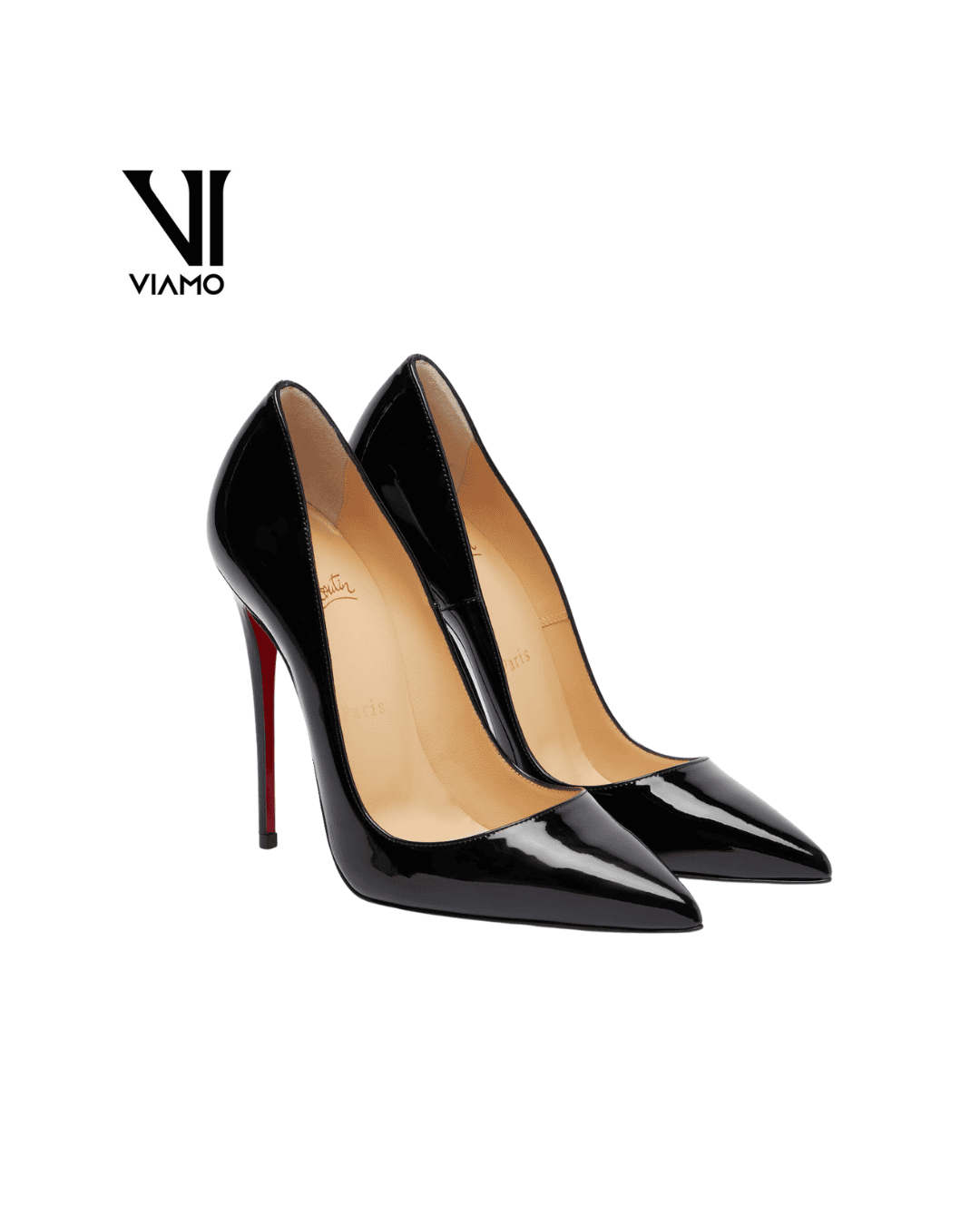 CHRISTIAN LOUBOUTIN Czarne szpilki Kate