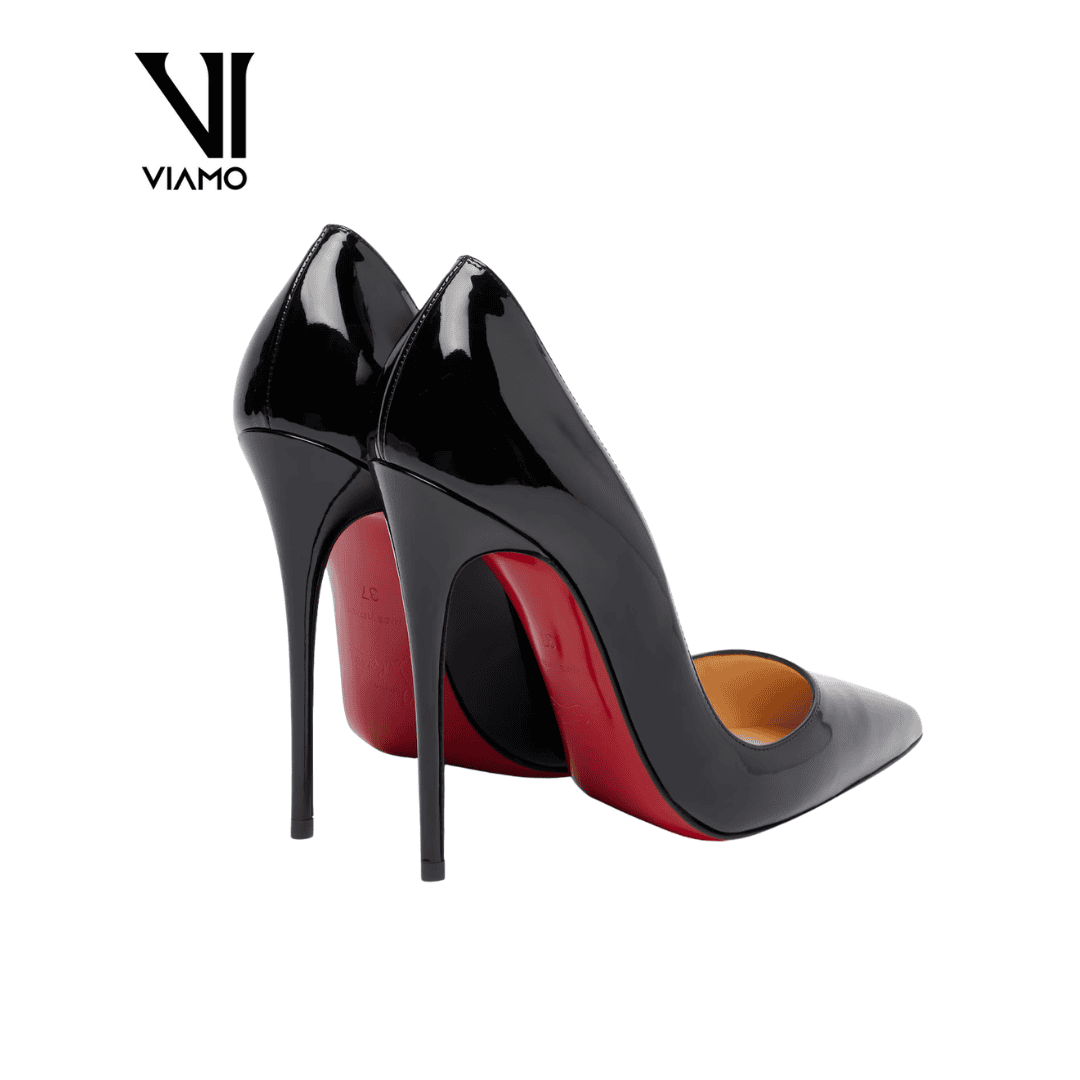 CHRISTIAN LOUBOUTIN Czarne szpilki Kate