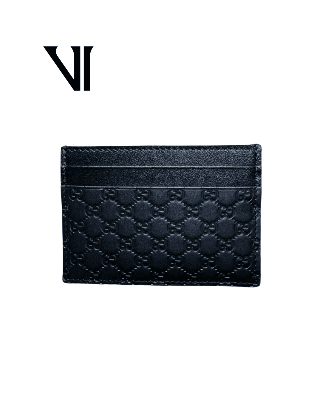 Gucci Microguccissim Card Holder Black